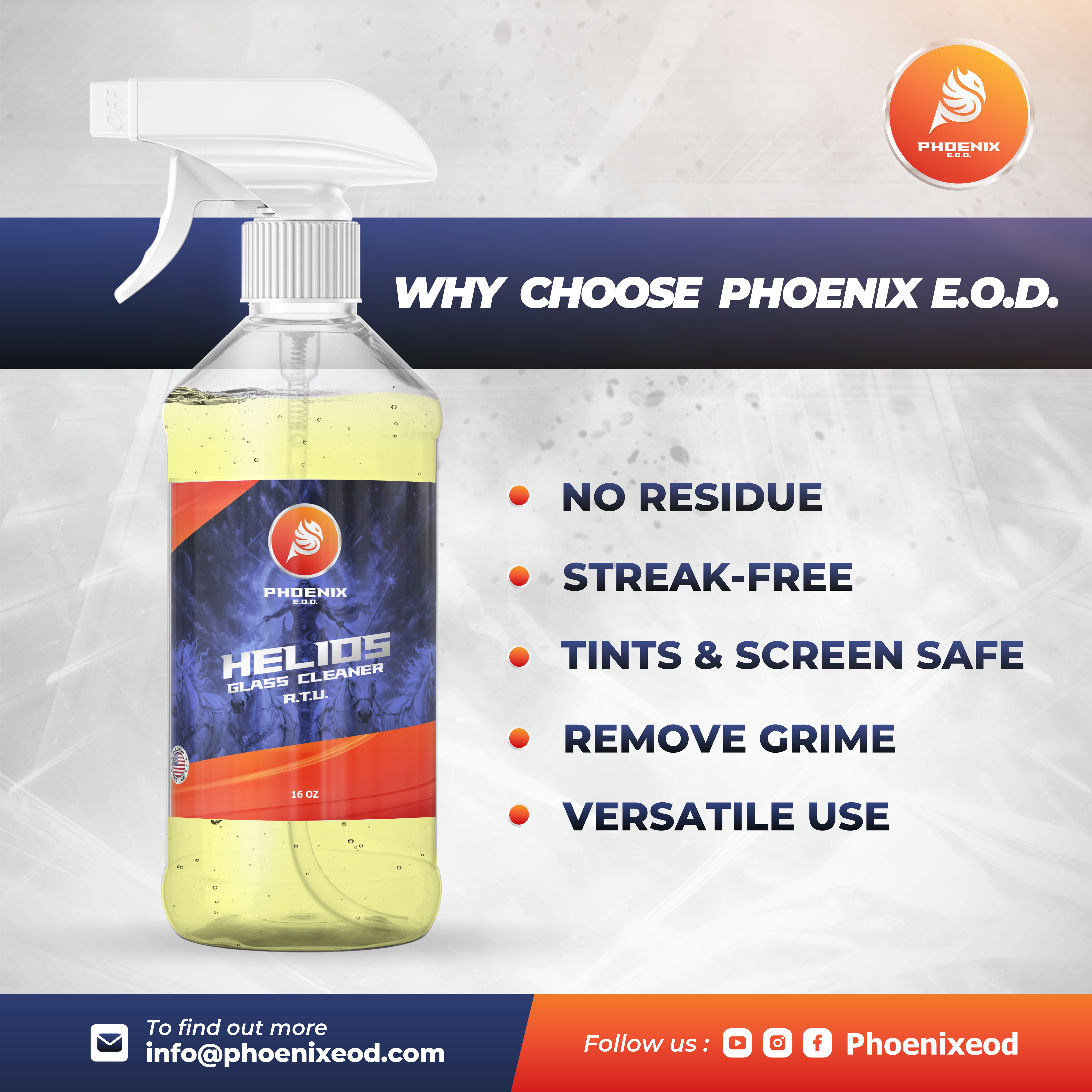 Helios Glass Cleaner