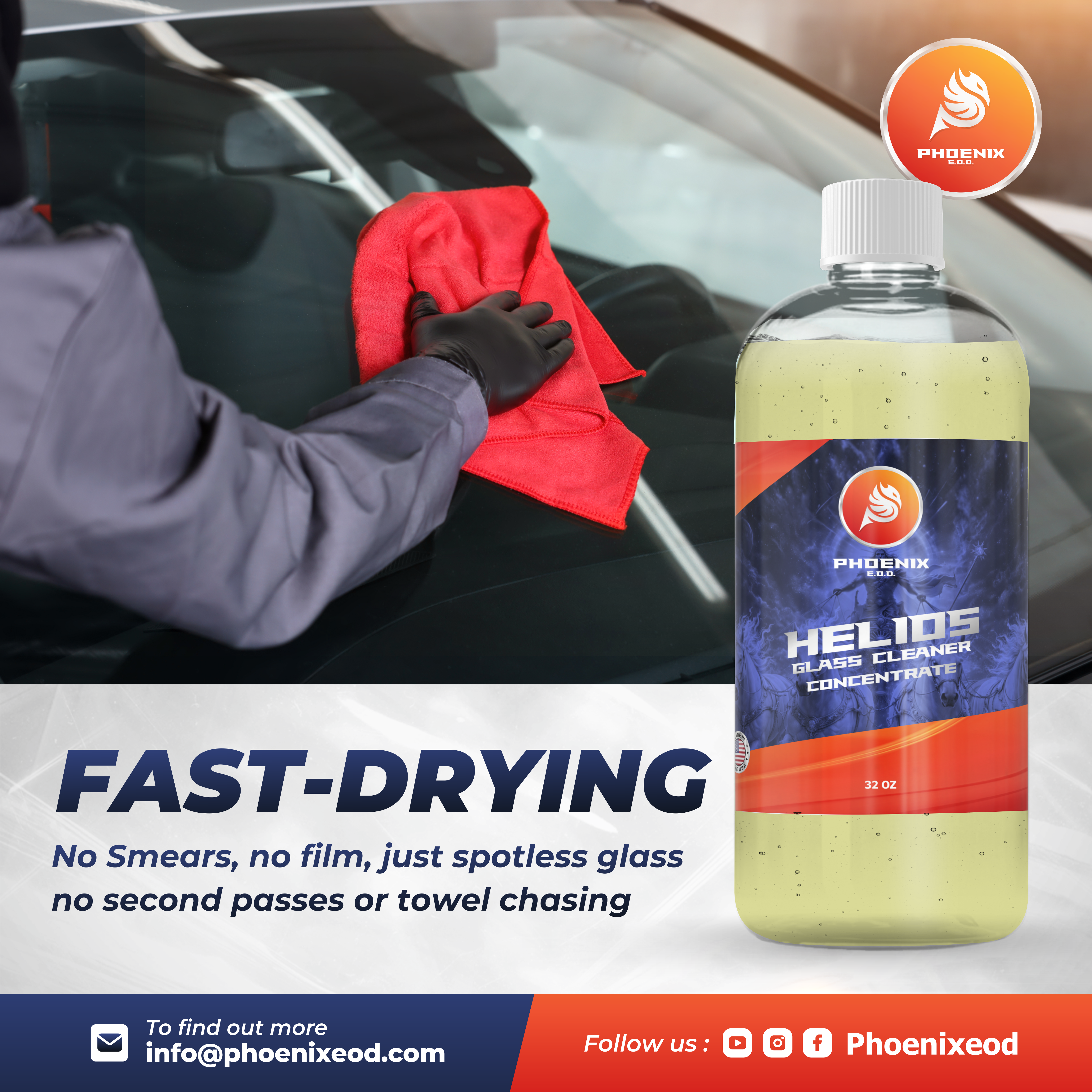 Helios Glass Cleaner