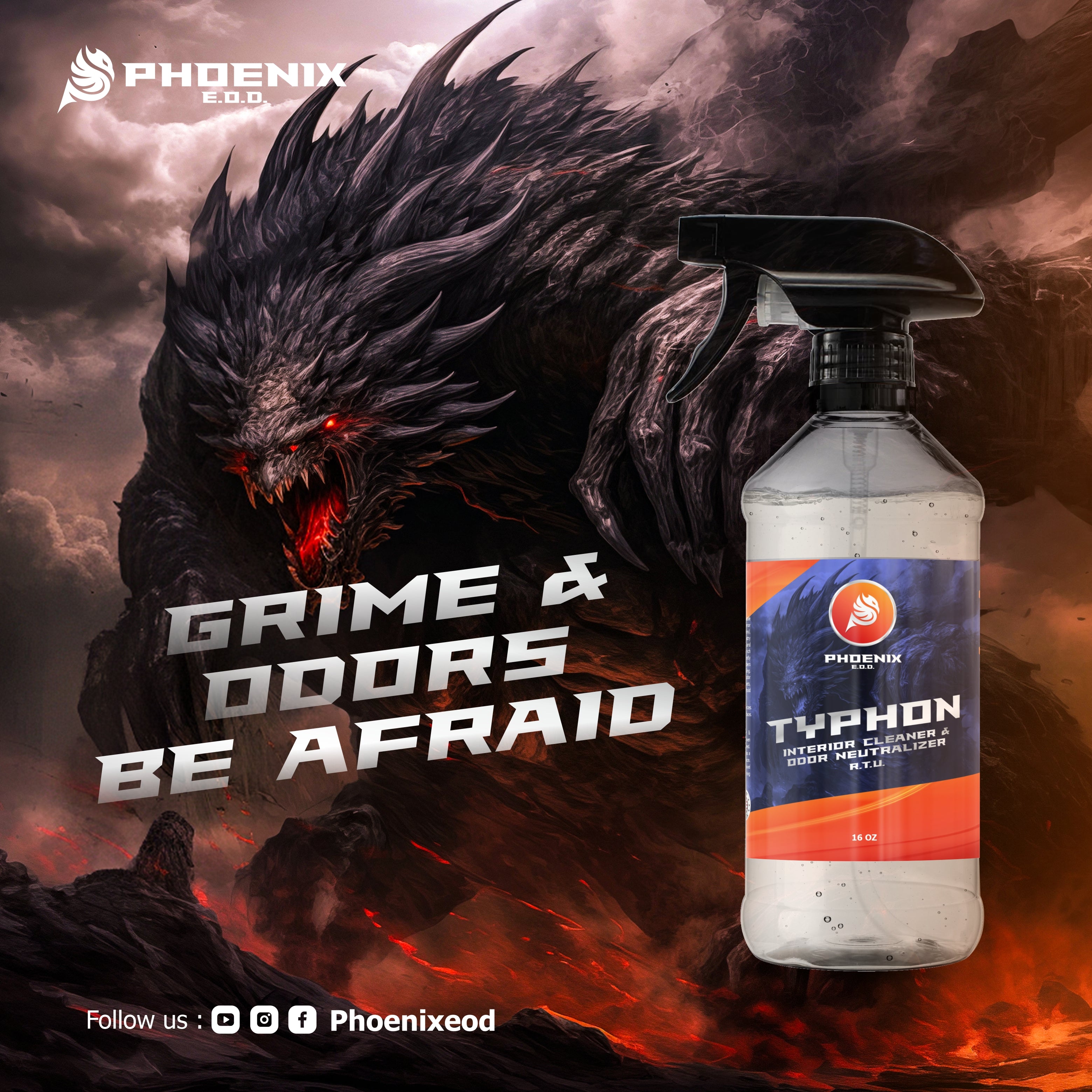 Typhon Interior Cleaner & Odor Neutralizer