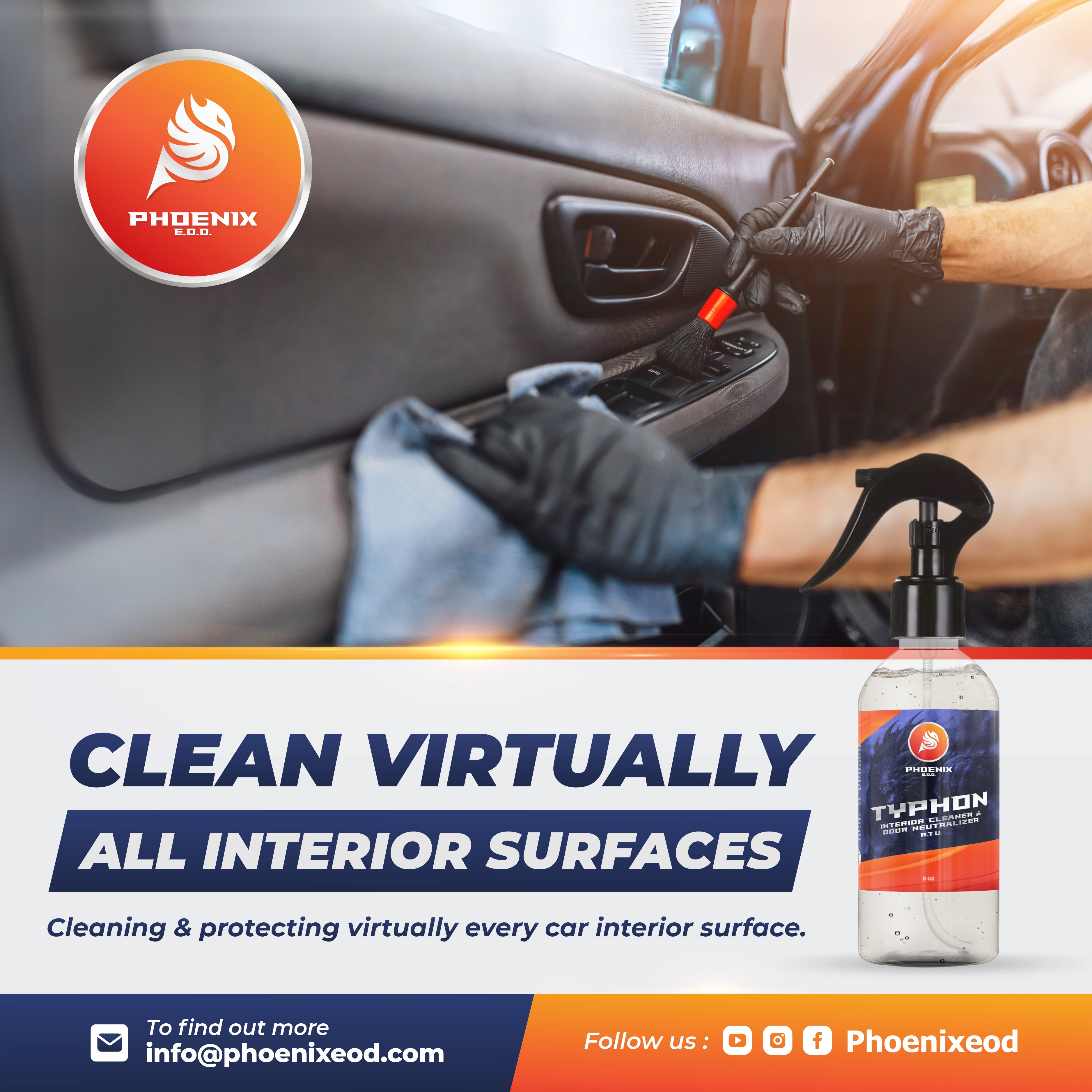 Typhon Interior Cleaner & Odor Neutralizer