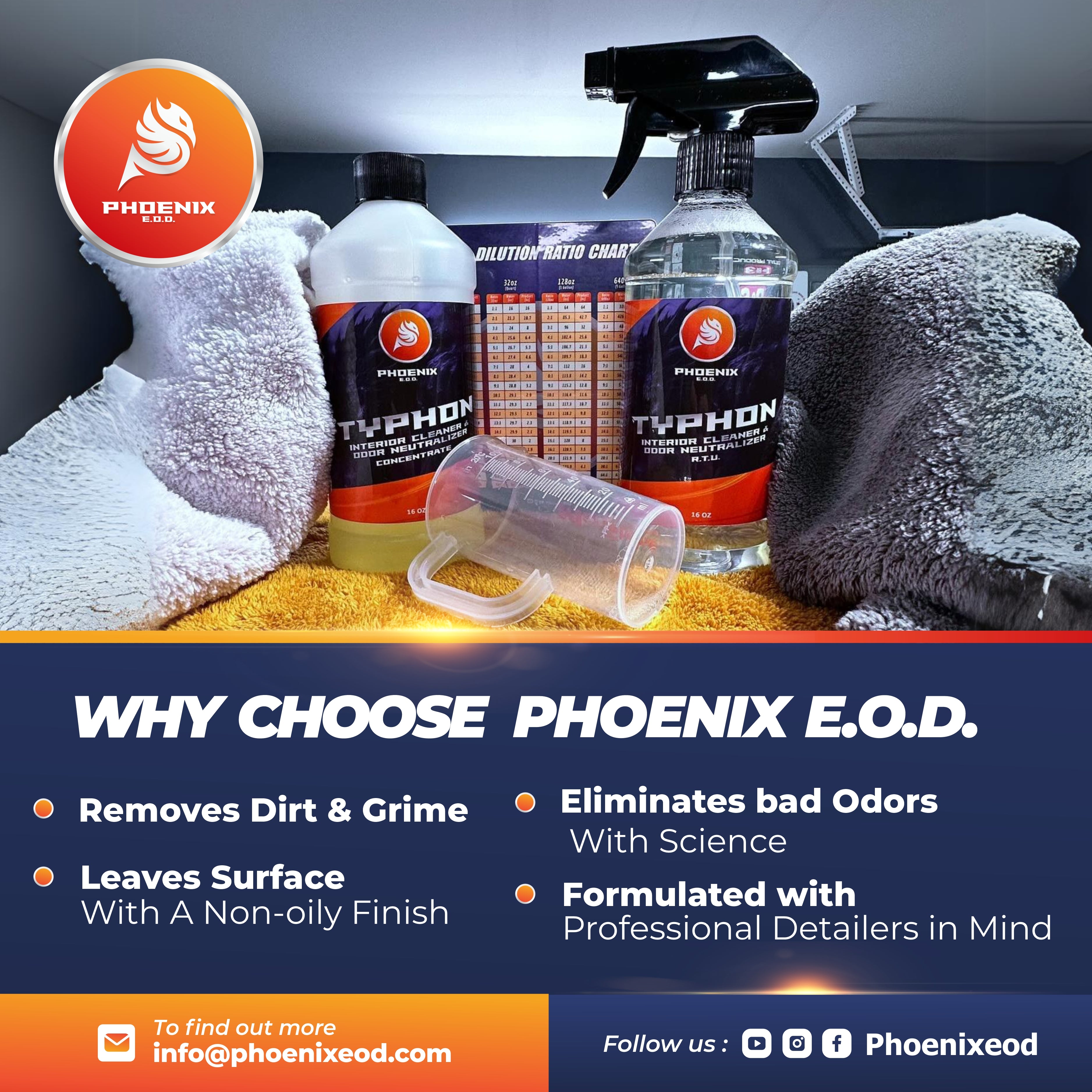 Typhon Interior Cleaner & Odor Neutralizer