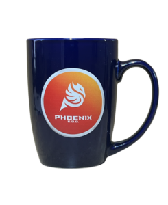 Large Glossy Ceramic Coffee Mugs - 16oz.