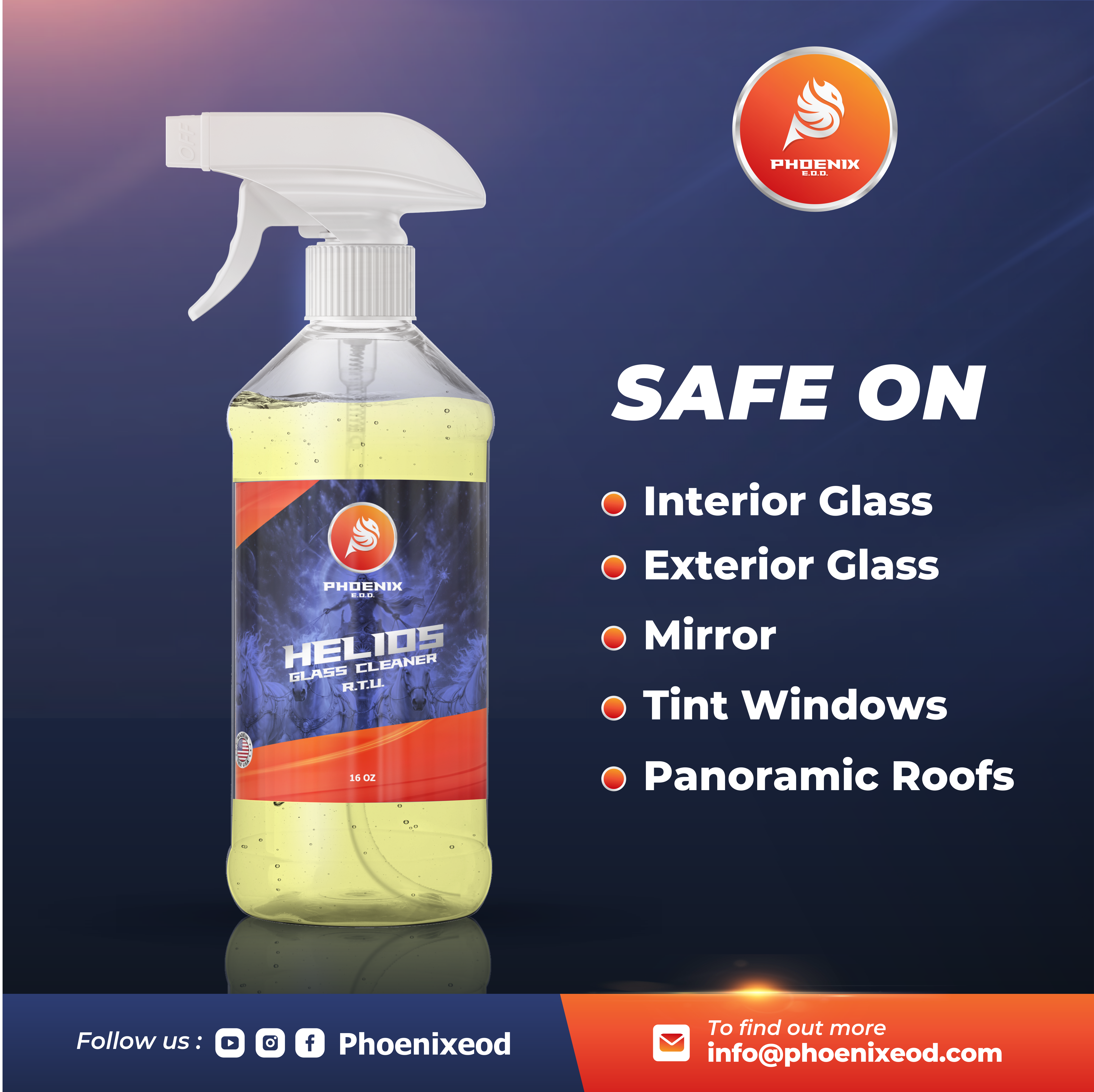 Helios Glass Cleaner