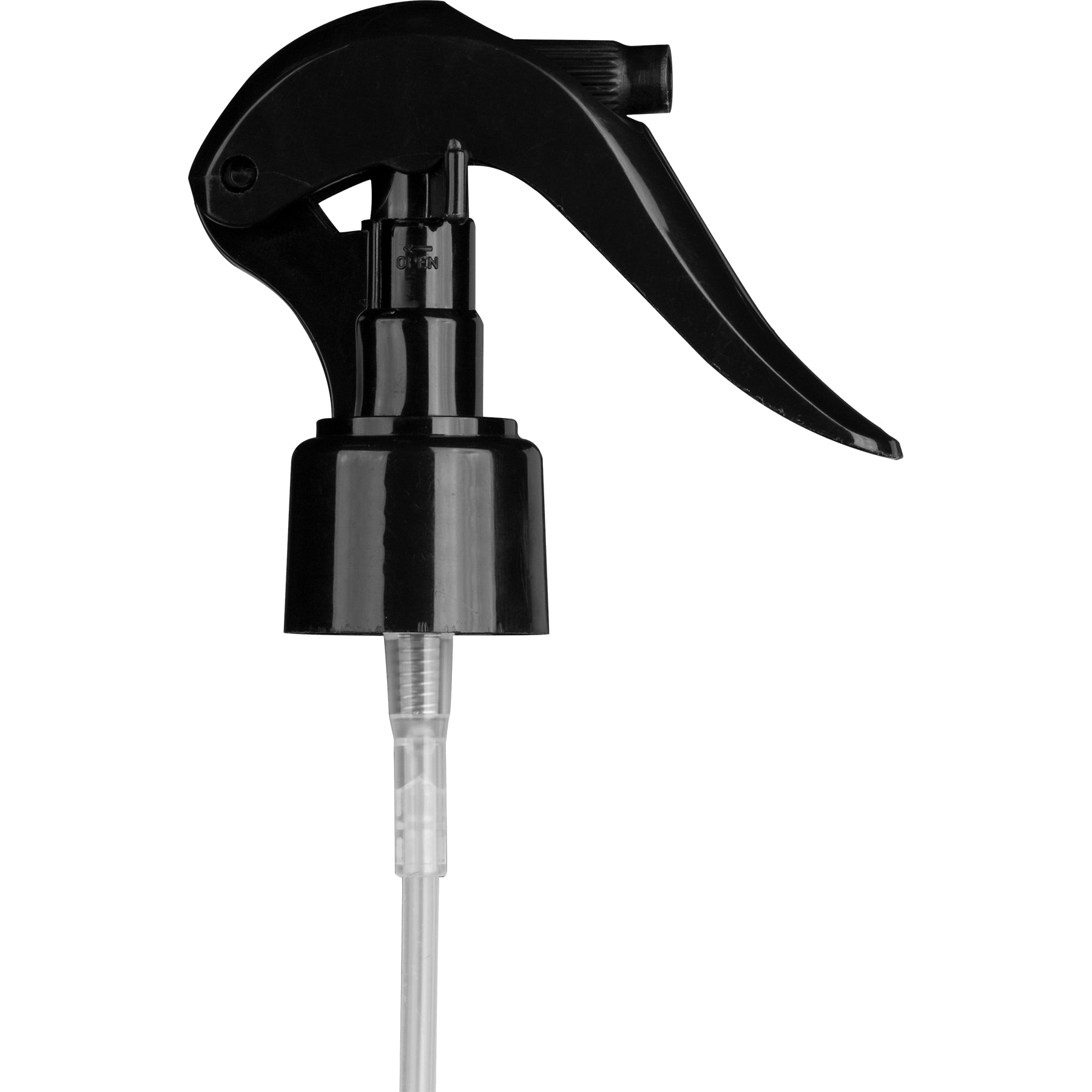 Mist Trigger Sprayer with 7" Dip Tube, 24mm 24-410 (fits 8oz & 4oz)